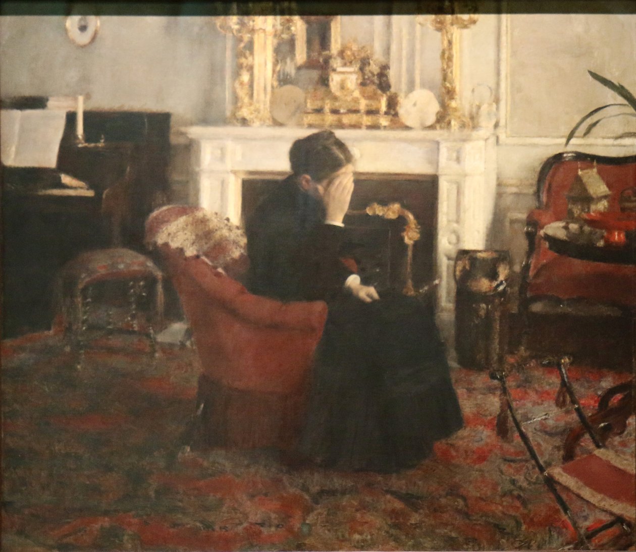 En écoutant du Schumann - Fernand Khnopff