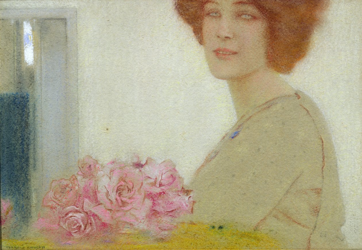 Roses, 1912 - Fernand Khnopff