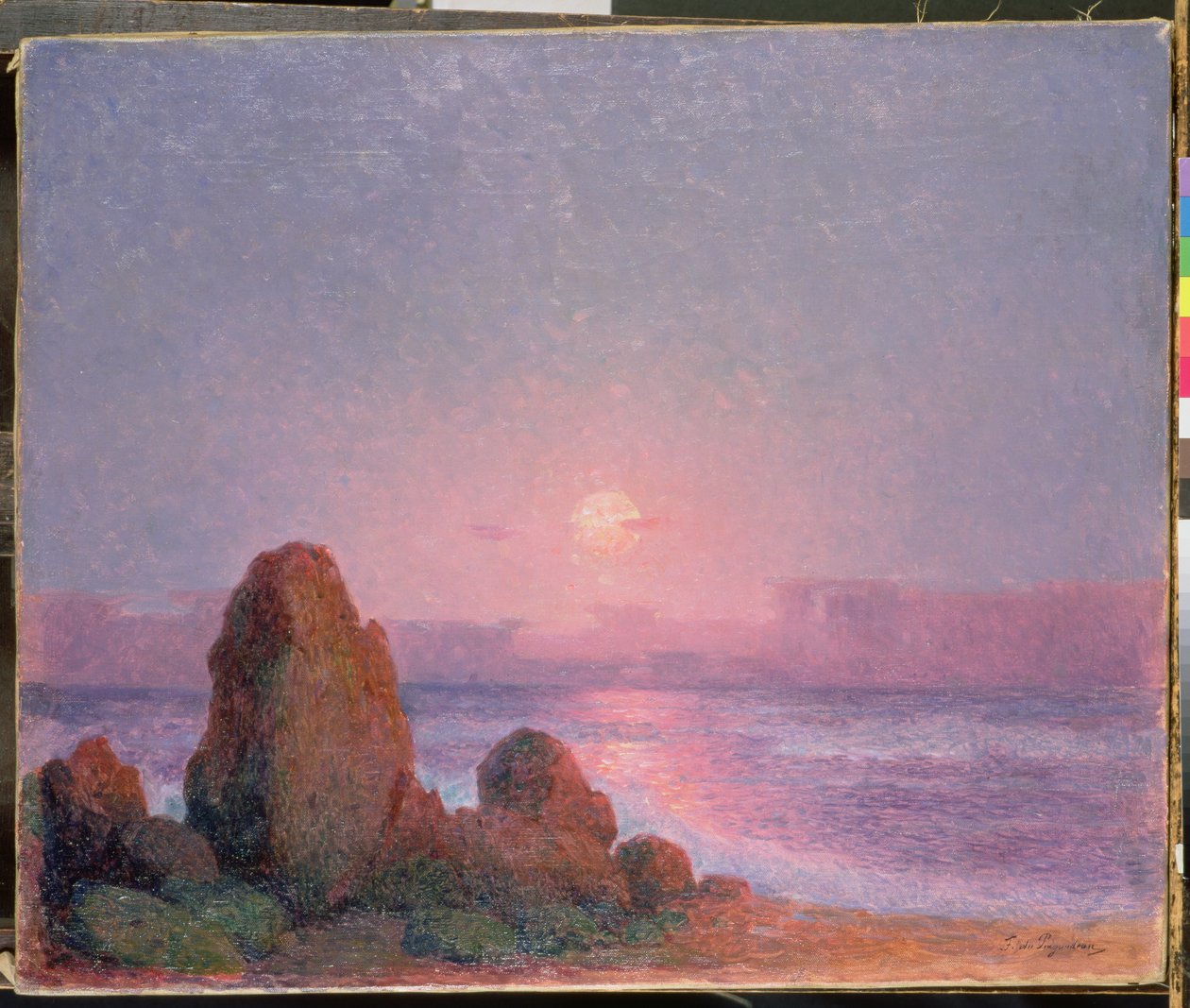 Crépuscule en Bretagne - Fernand Loyen du Puigaudeau