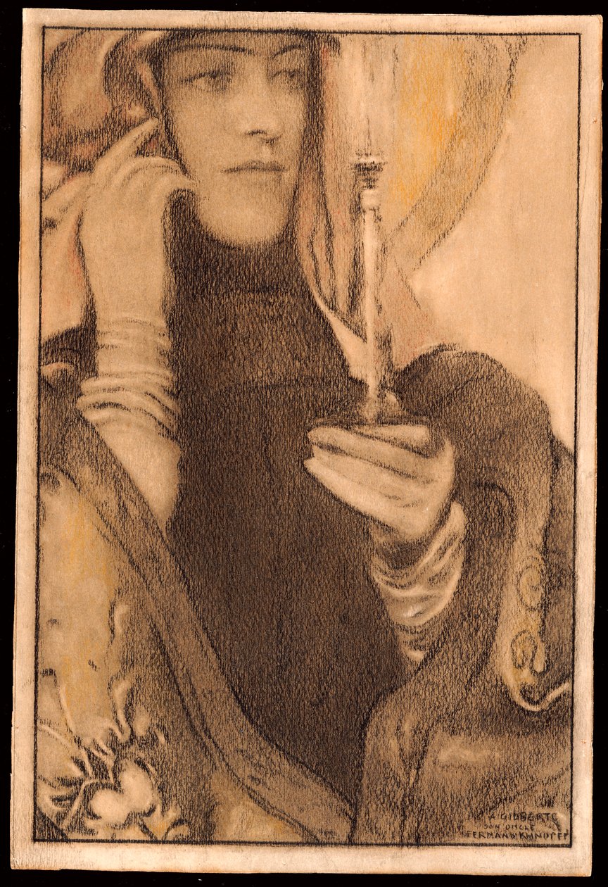 Encens, 1917 - Fernand Khnopff