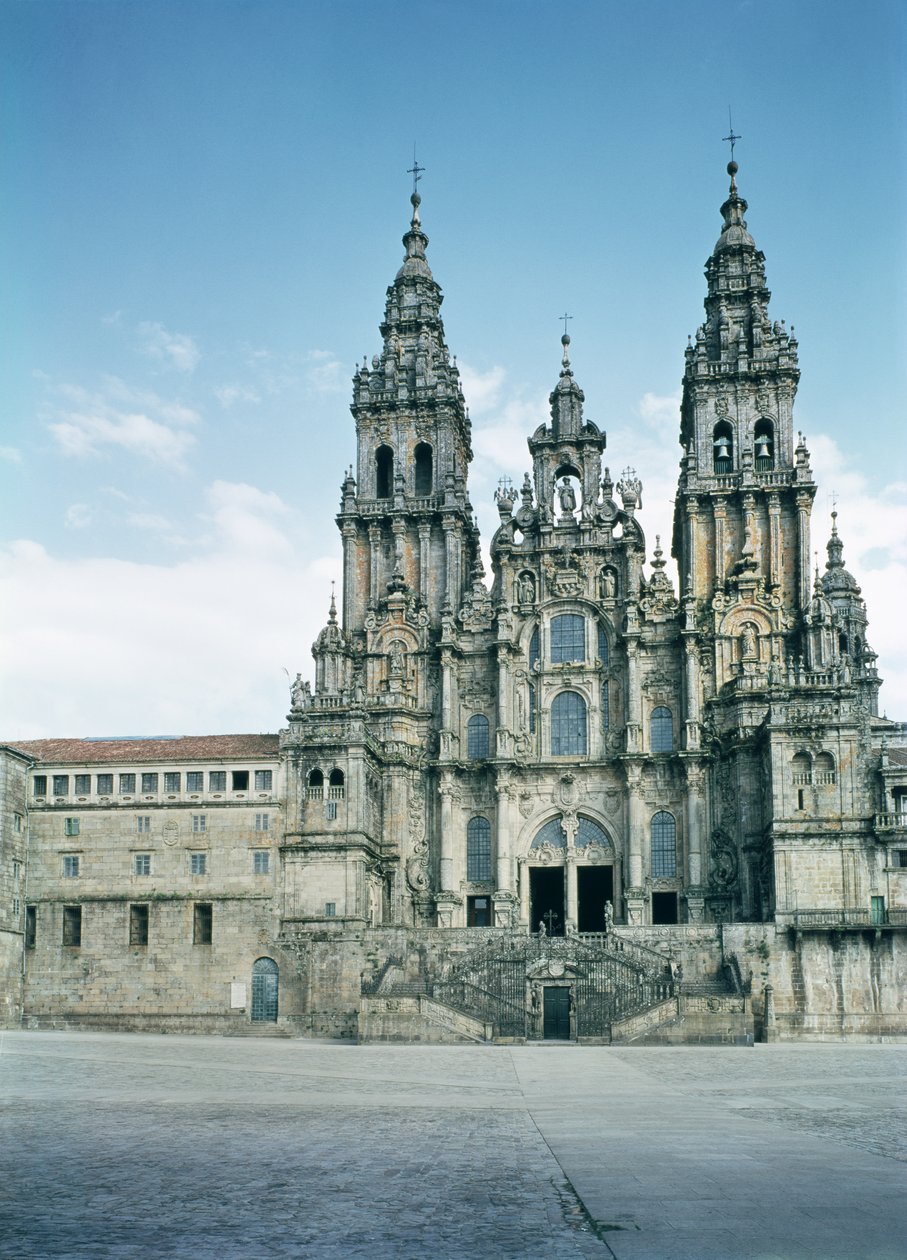 Vue de la façade ouest, construite en 1738-50 - Fernando de Casas Novoa