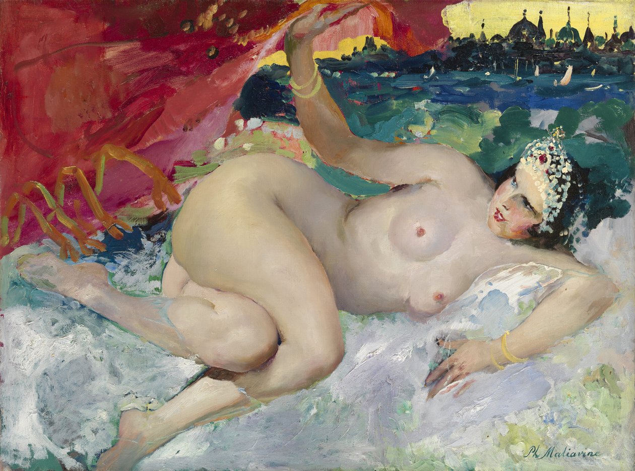 Danaé - Filipp Andreevic Maljavin