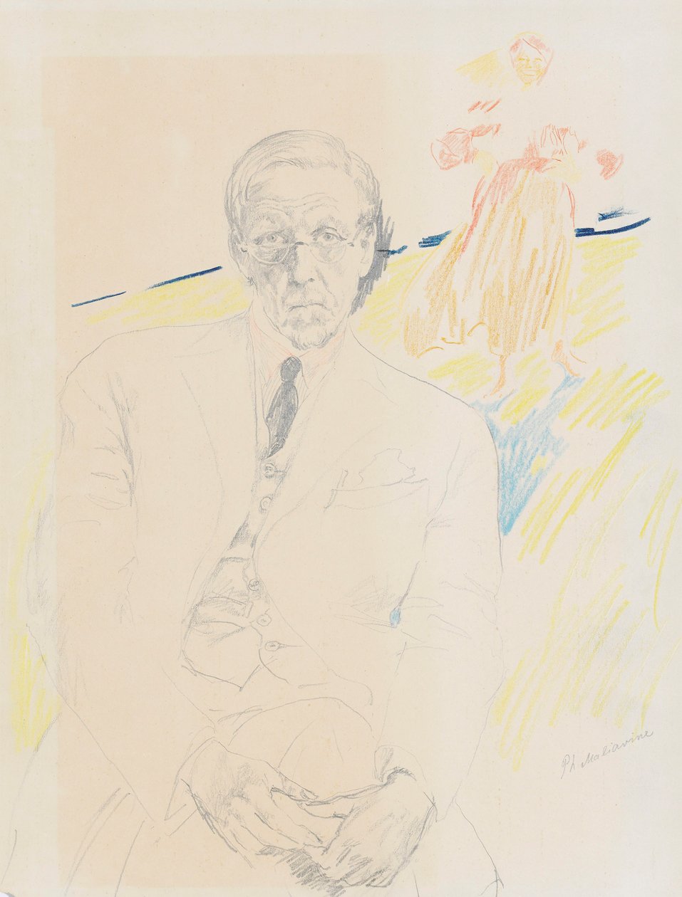Autoportrait - Filipp Andreyevich Malyavin