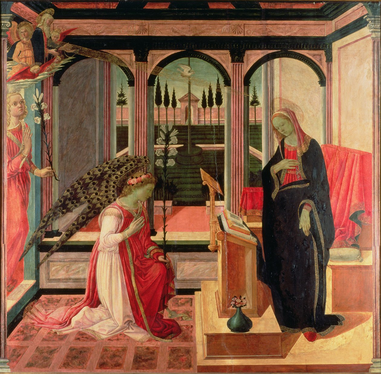 Annonciation - Filippino Lippi