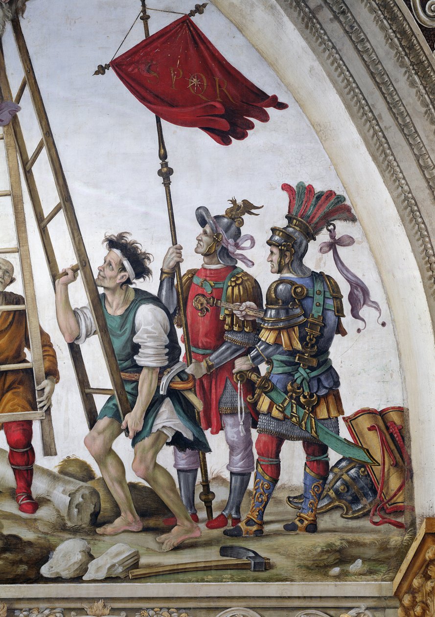 Martyre de Saint Philippe, mur sud de la chapelle Strozzi (détail) - Filippino Lippi