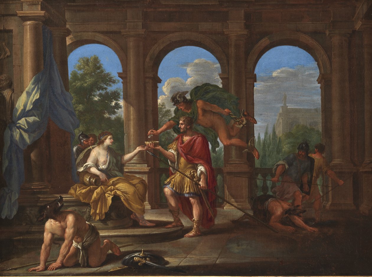 Circé et Ulysse - Filippo Lauri