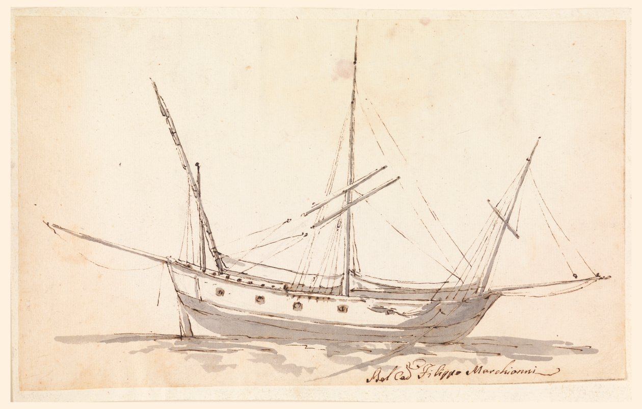 Un Voilier - Filippo Marchionni