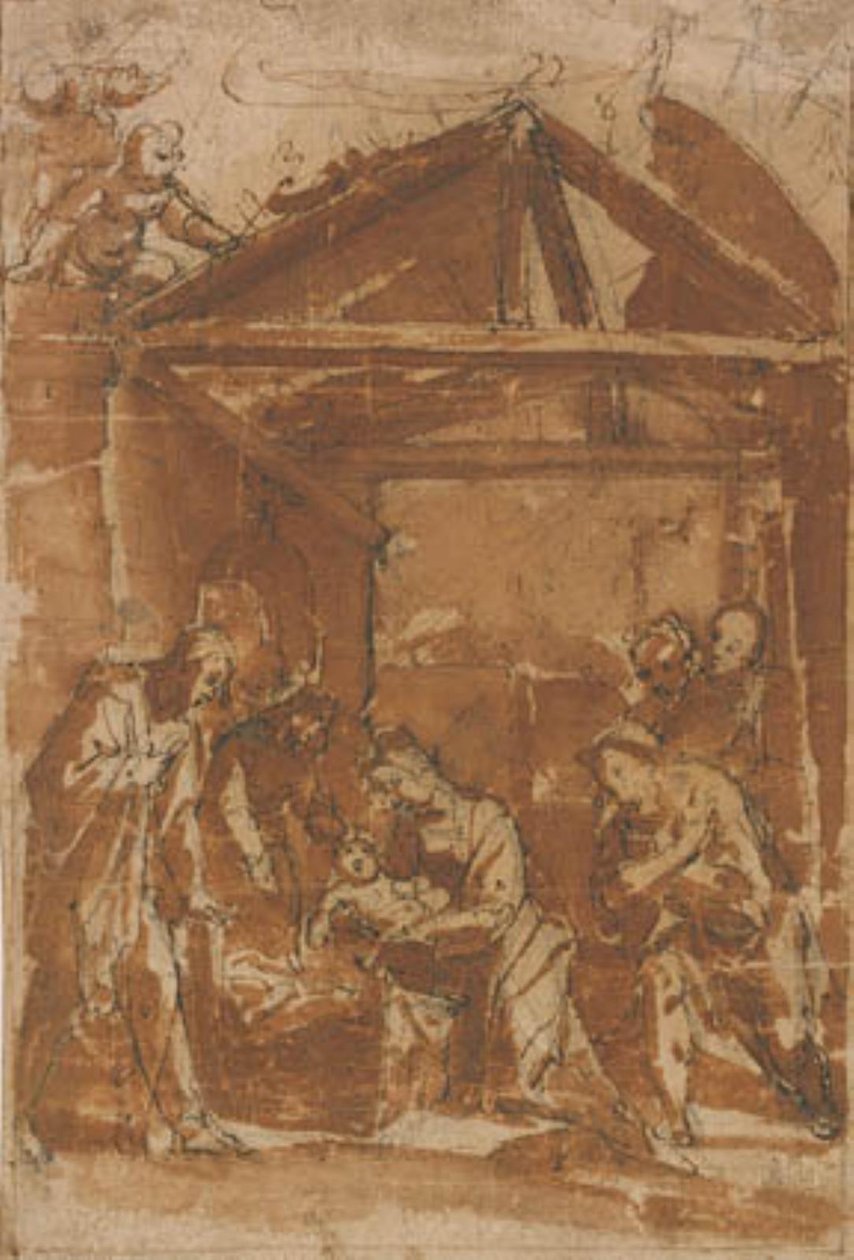 Adoration des bergers - Filippo Tarchiani