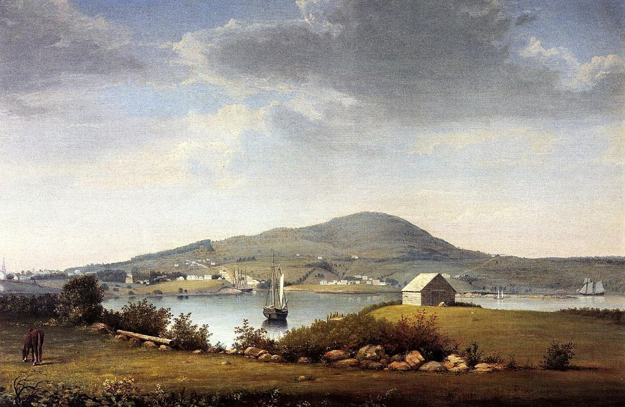 Blue Hill, Maine, USA, c.1853-57 - Fitz Henry Lane