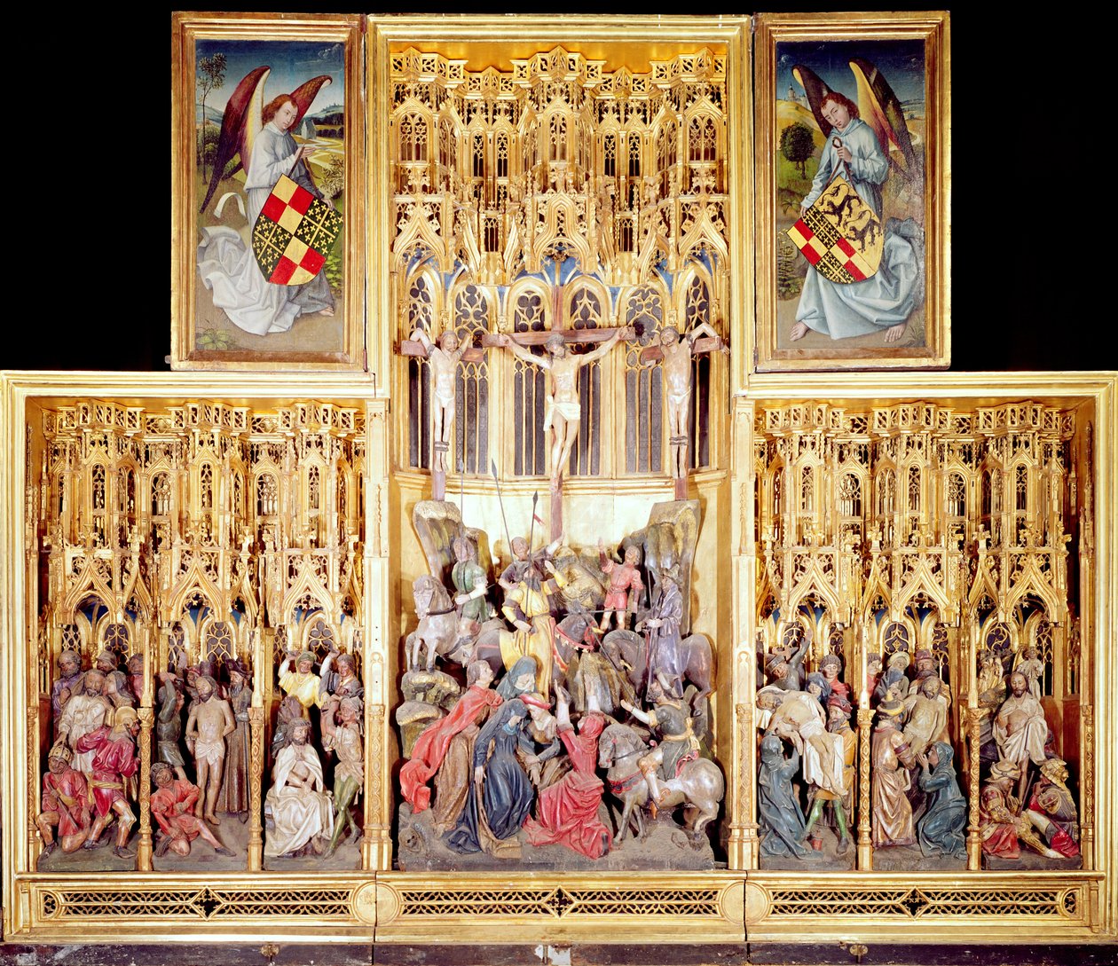 Section centrale du Retable d