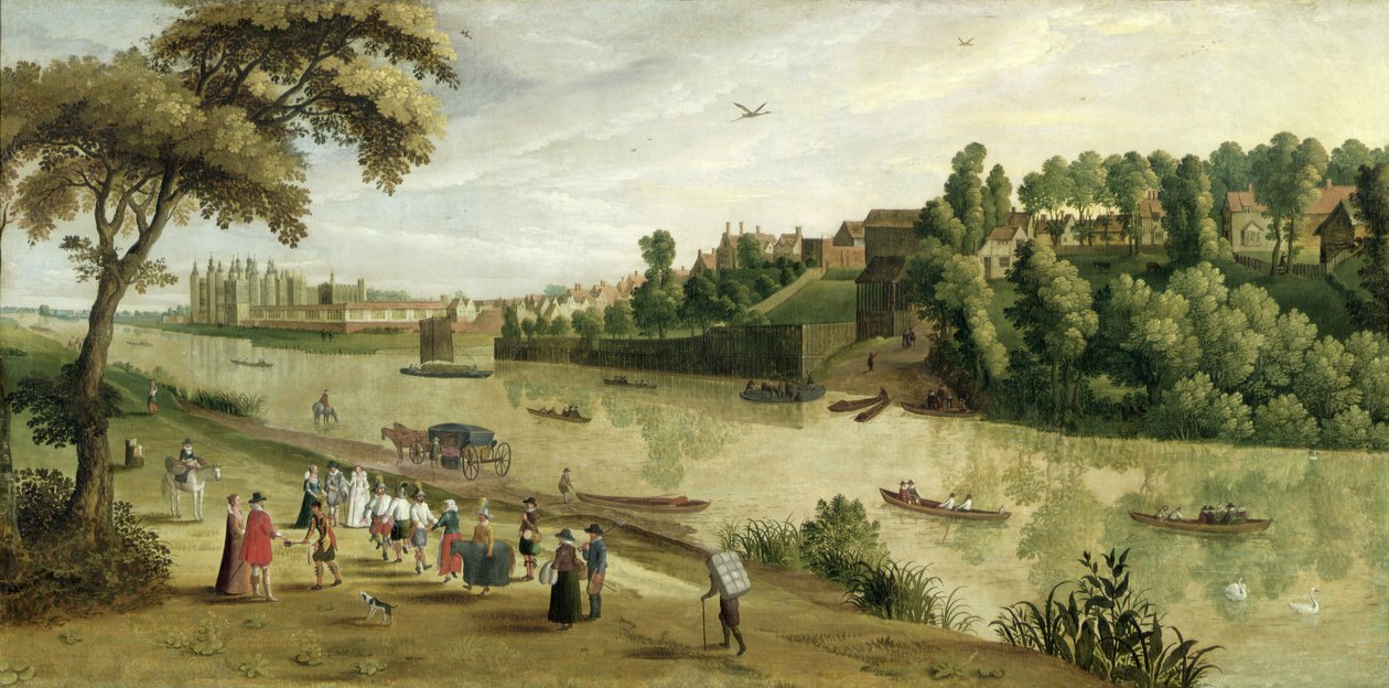 La Tamise à Richmond, avec l