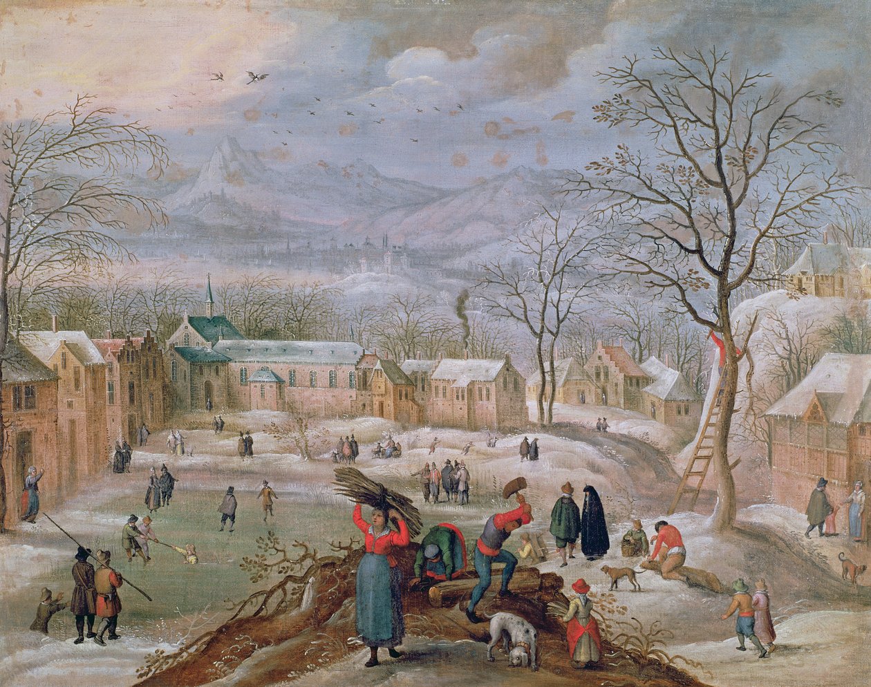 Hiver - Flemish School