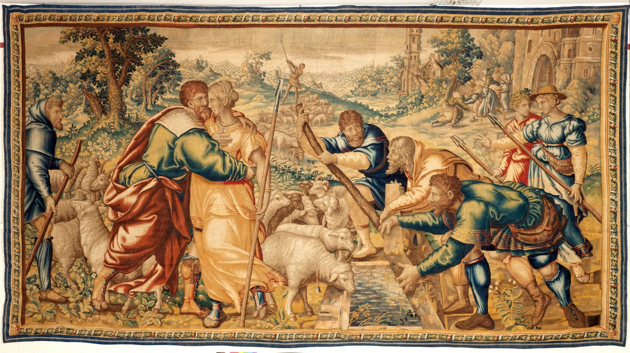 Tapisserie flamande. 17ème siècle. - Flemish School
