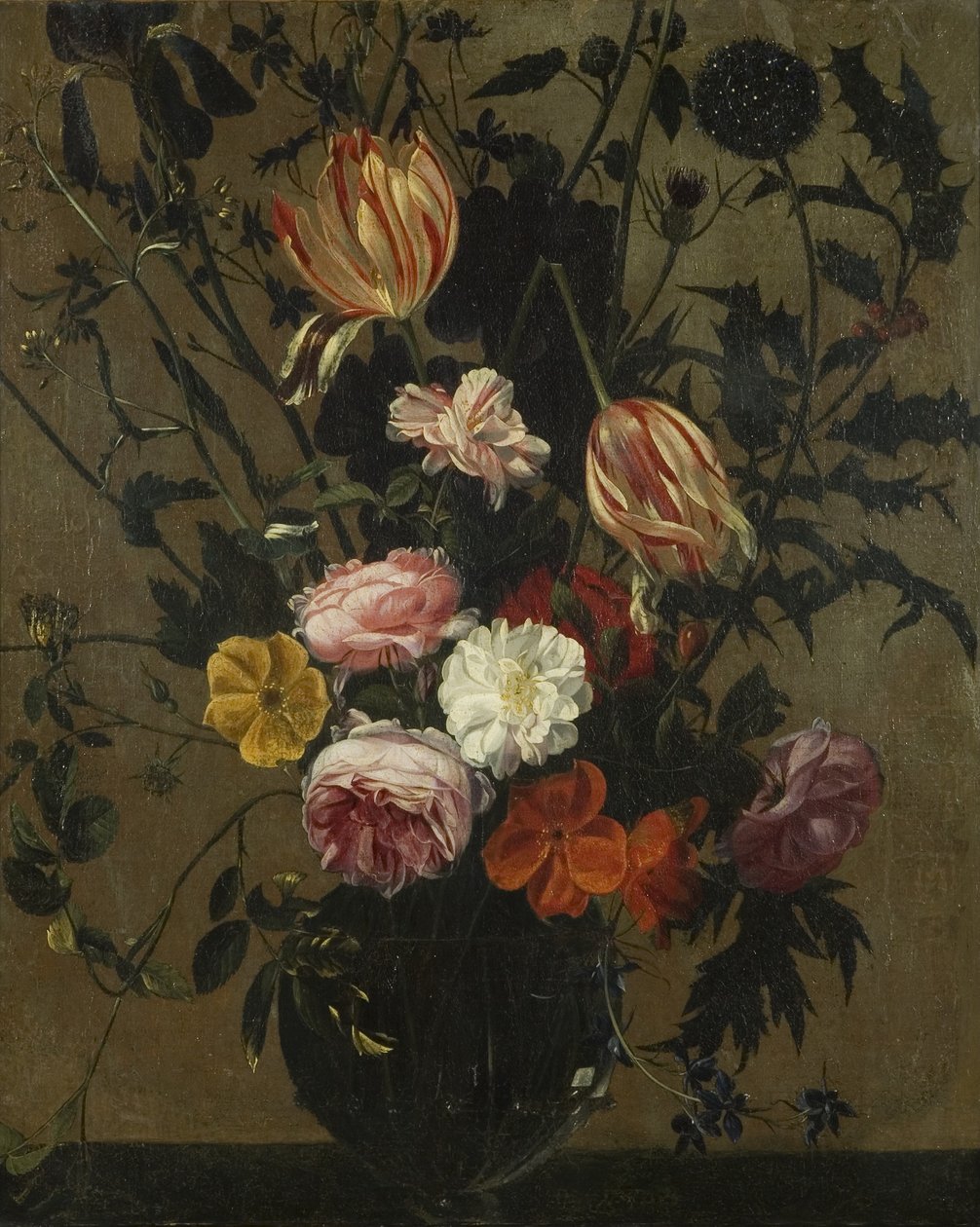 Pièce florale - Flemish School