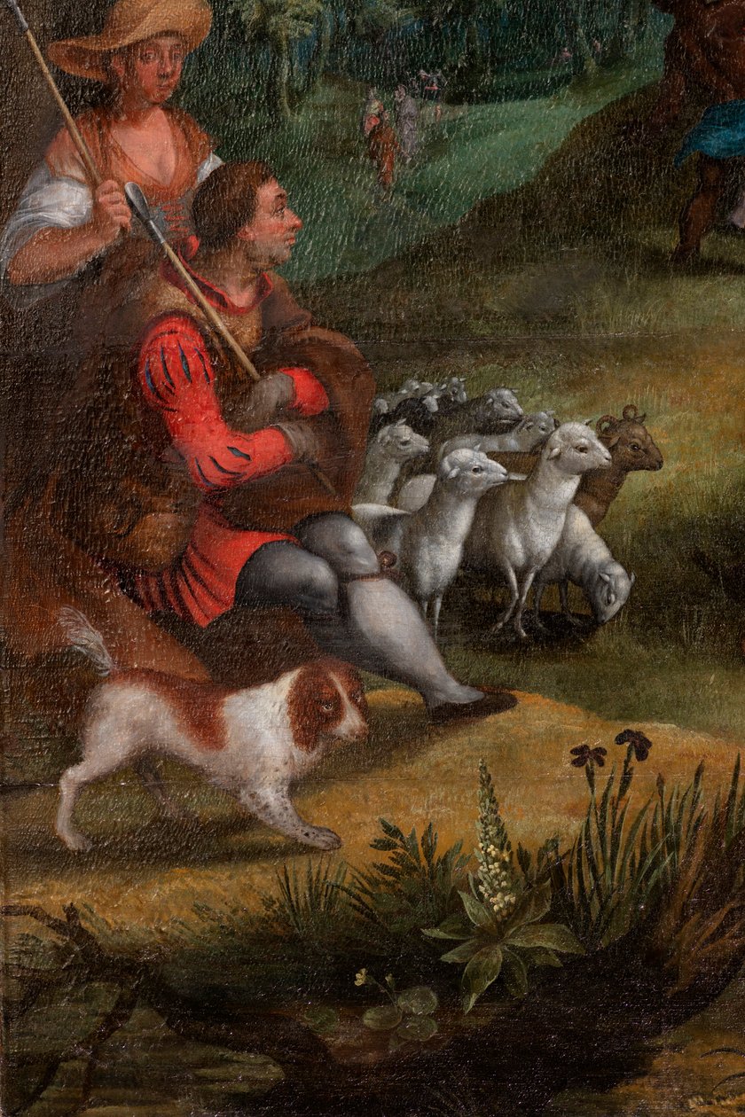 Prédication de Jean dans le désert - Flemish School