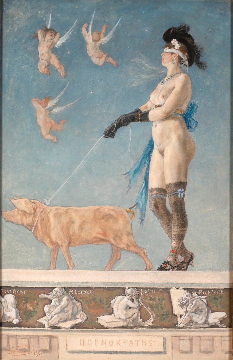 Pornokratès - Félicien Rops