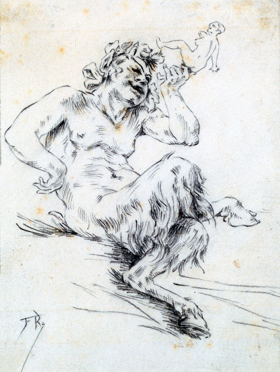 Faune, vers 1850-1898 - Félicien Rops