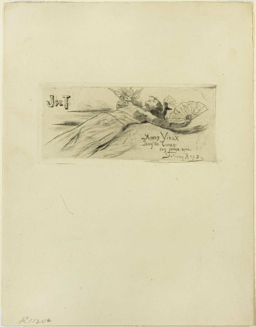 Flirt - Félicien Rops