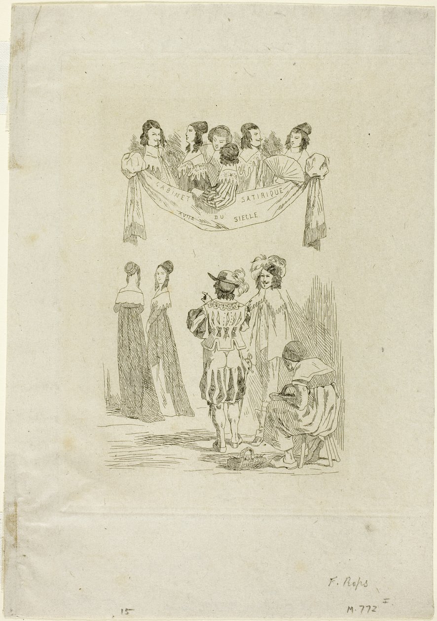 Le cabinet satyrique - Félicien Rops