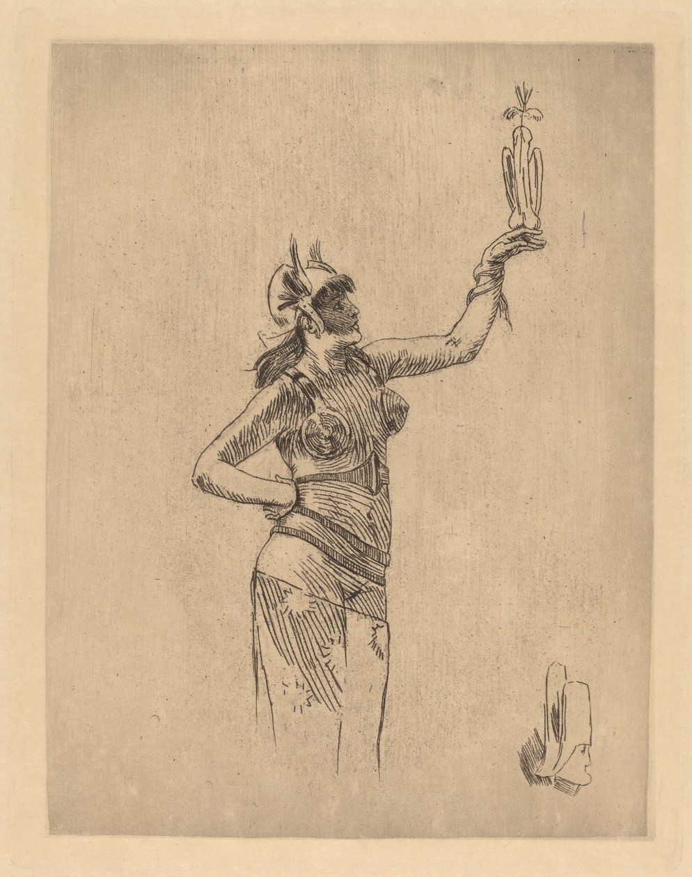 La Fauconnière - Félicien Rops
