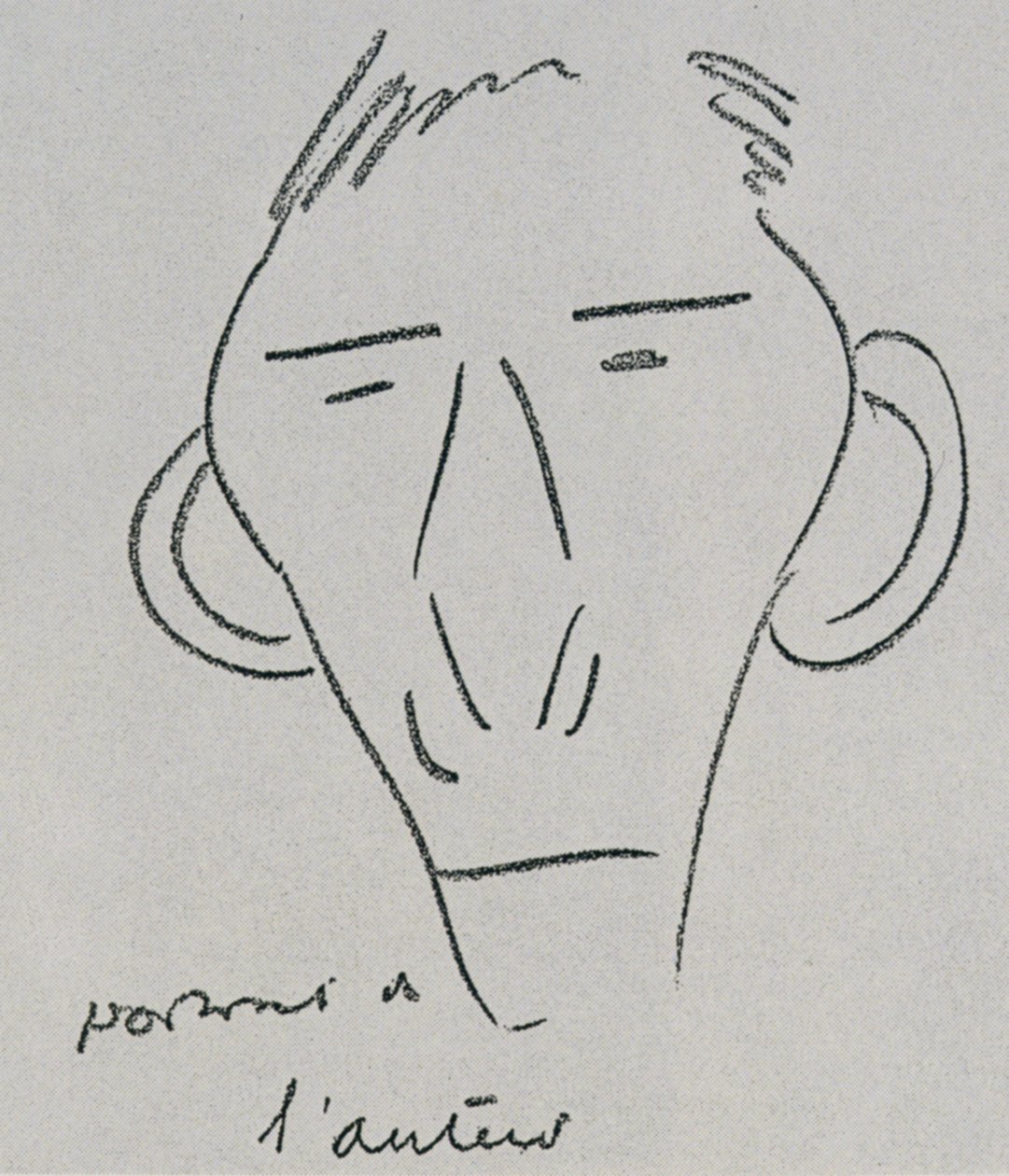 Autoportrait - Félix Fénéon