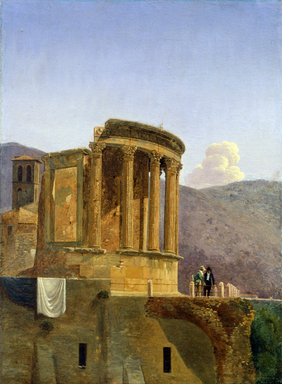 Le Temple de Vesta à Tivoli - Felix Boisselier