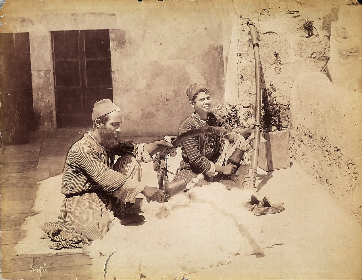 Deux artisans égyptiens - Félix Bonfils