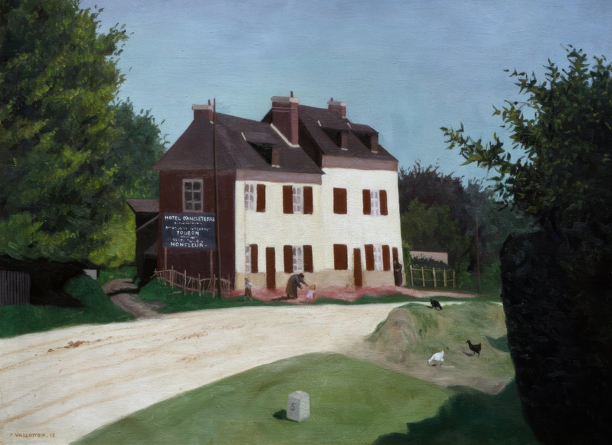 Hôtel d’Angleterre in Honfleur - Félix Vallotton