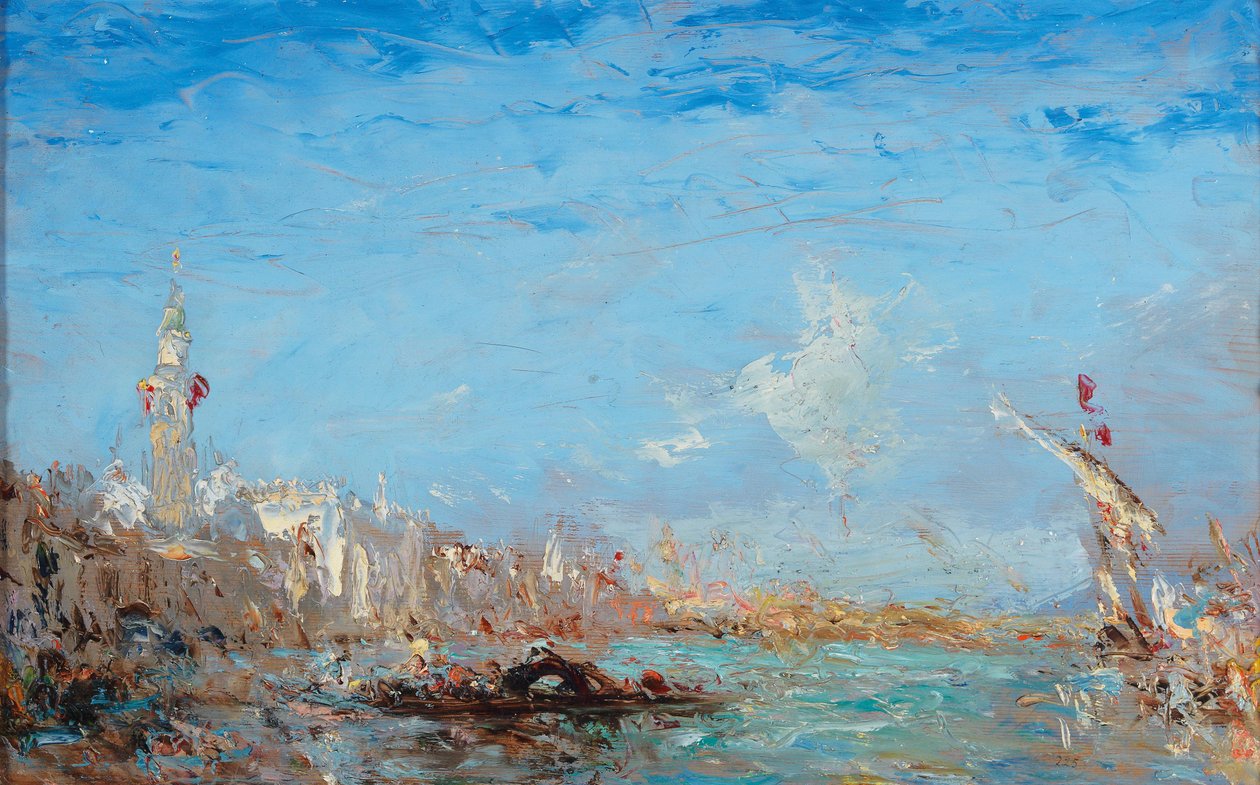 Grand Canal à Venise - Félix Ziem
