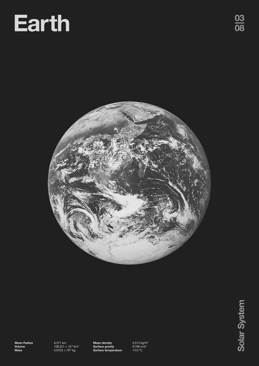 Terre : Données des planètes minimales - Florent Bodart