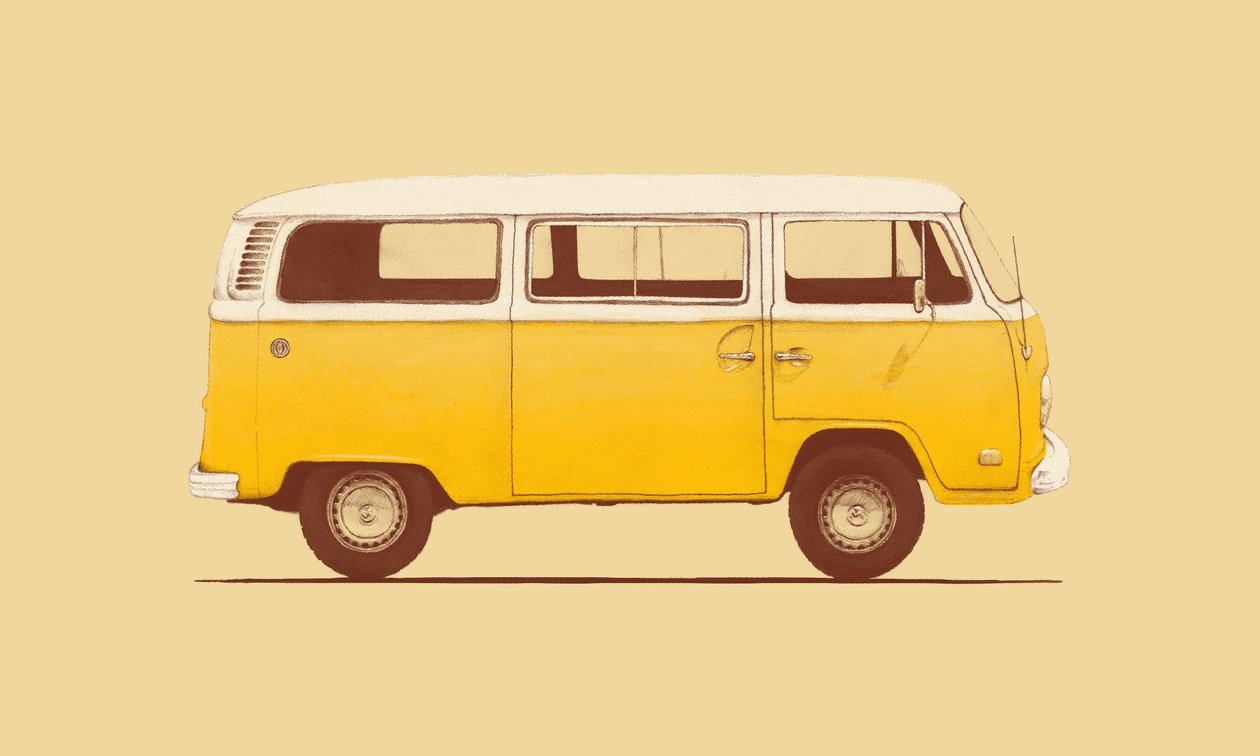 Fourgon jaune - Florent Bodart