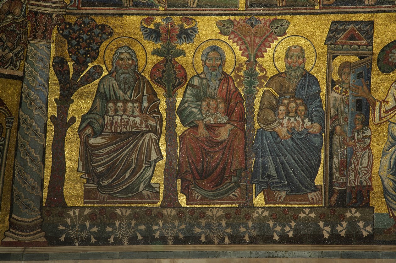 Trois saints du baptistère - Florentine School