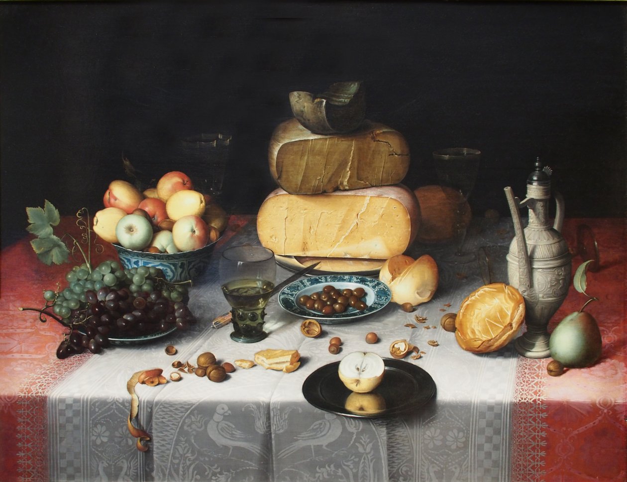 Nature morte avec fromages - Floris Claesz. van Dyck