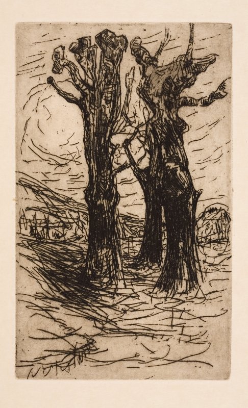 Deux châtaigniers - Floris Verster