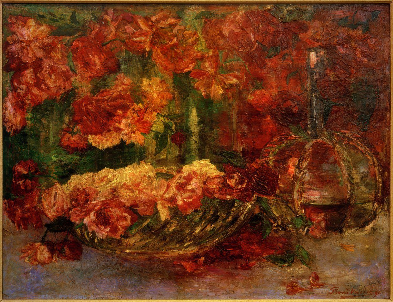 Roses mensuelles après la fête - Floris Verster