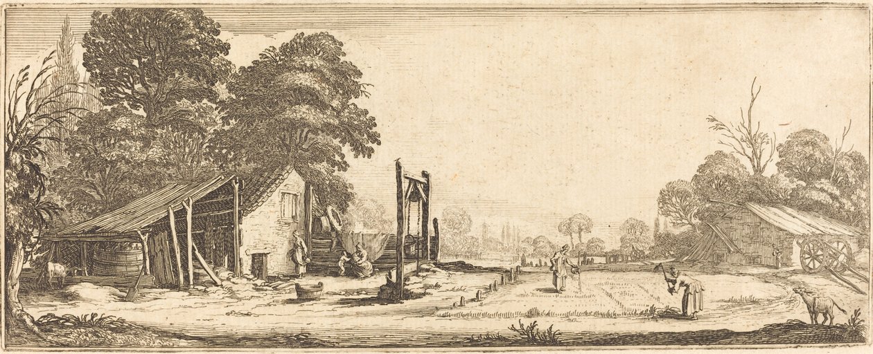 Le Jardin - Follower of Jacques Callot