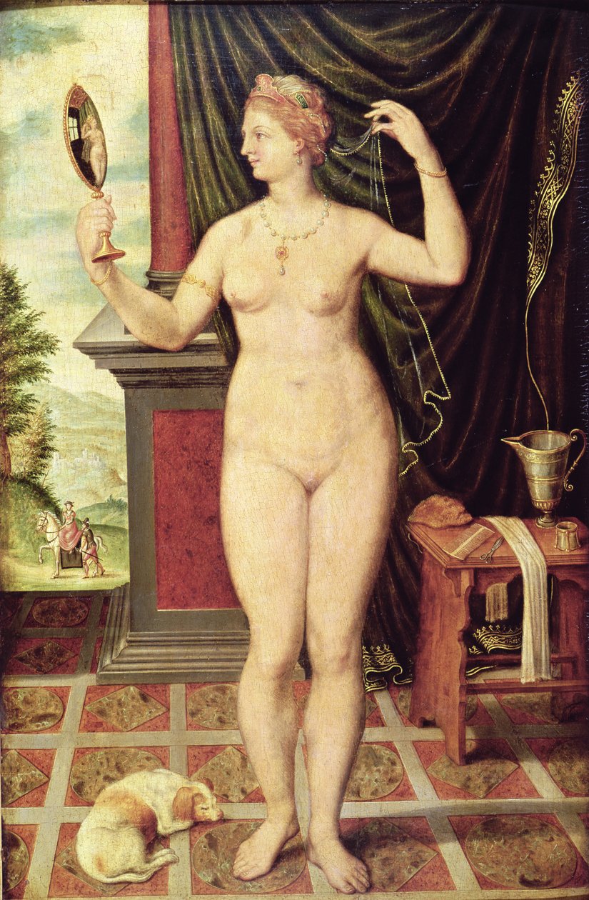 Vénus avec un miroir - Fontainebleau School