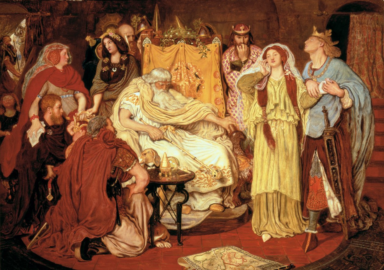 La part de Cordelia, 1867-75 - Ford Madox Brown