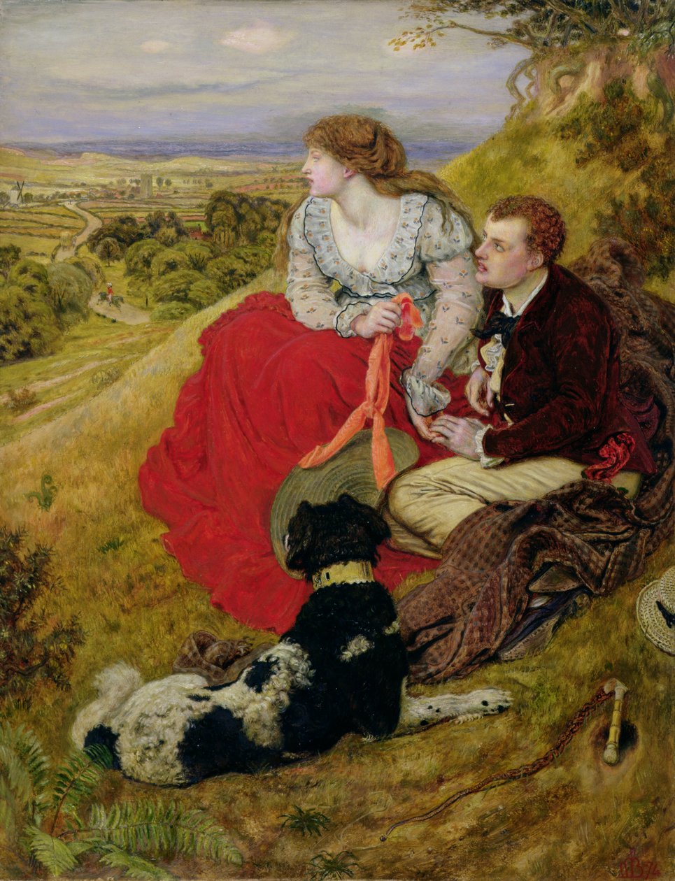 Le rêve de Byron - Ford Madox Brown