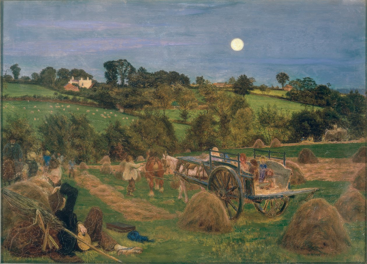 Le champ de foin - Ford Madox Brown