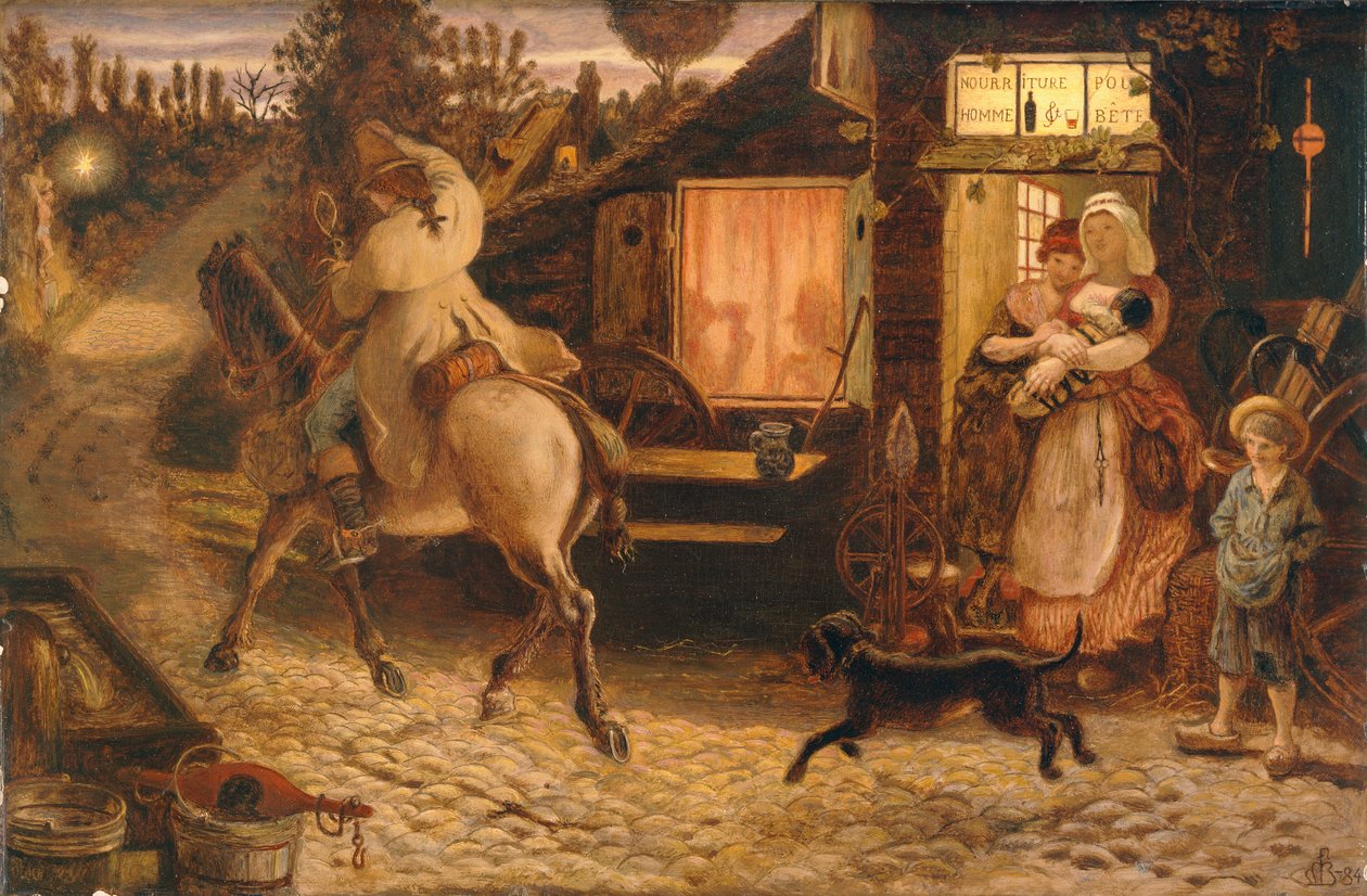 Le voyageur - Ford Madox Brown