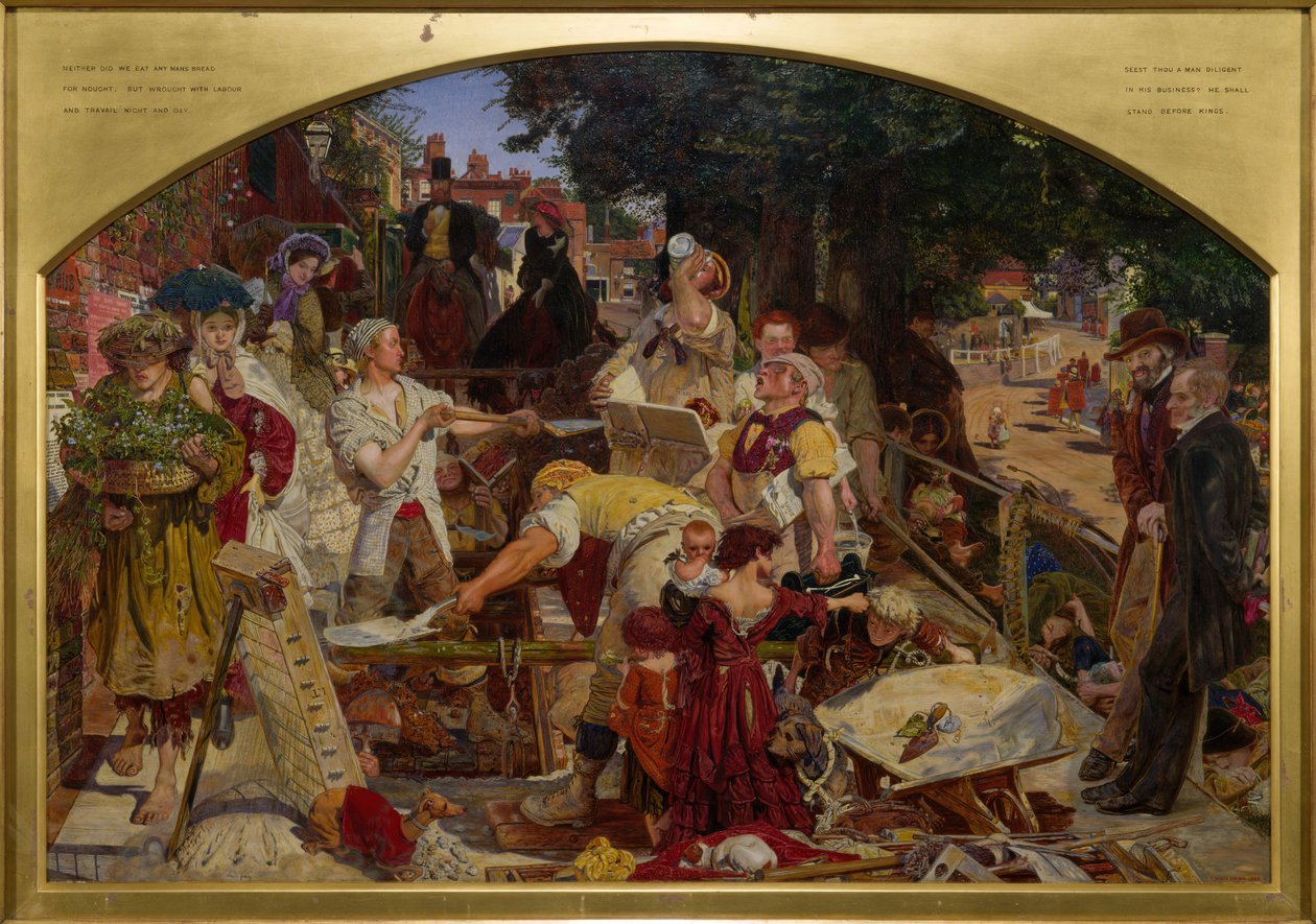 Travail, 1863 - Ford Madox Brown