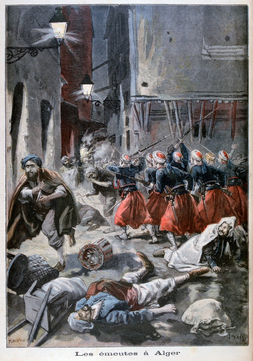 Émeutes anti-juives à Alger, 1898 - Fortuné Méaulle