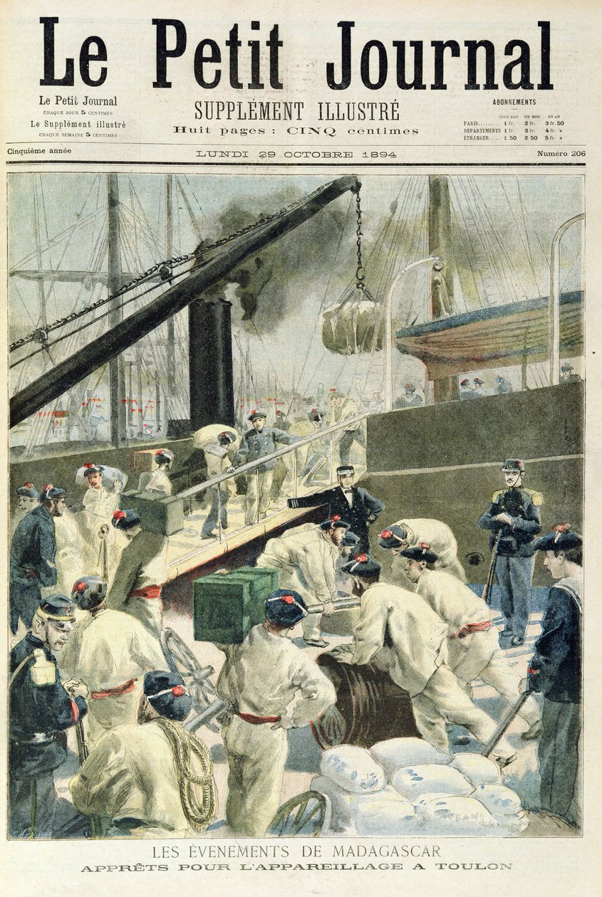 Première page du supplément illustré de 