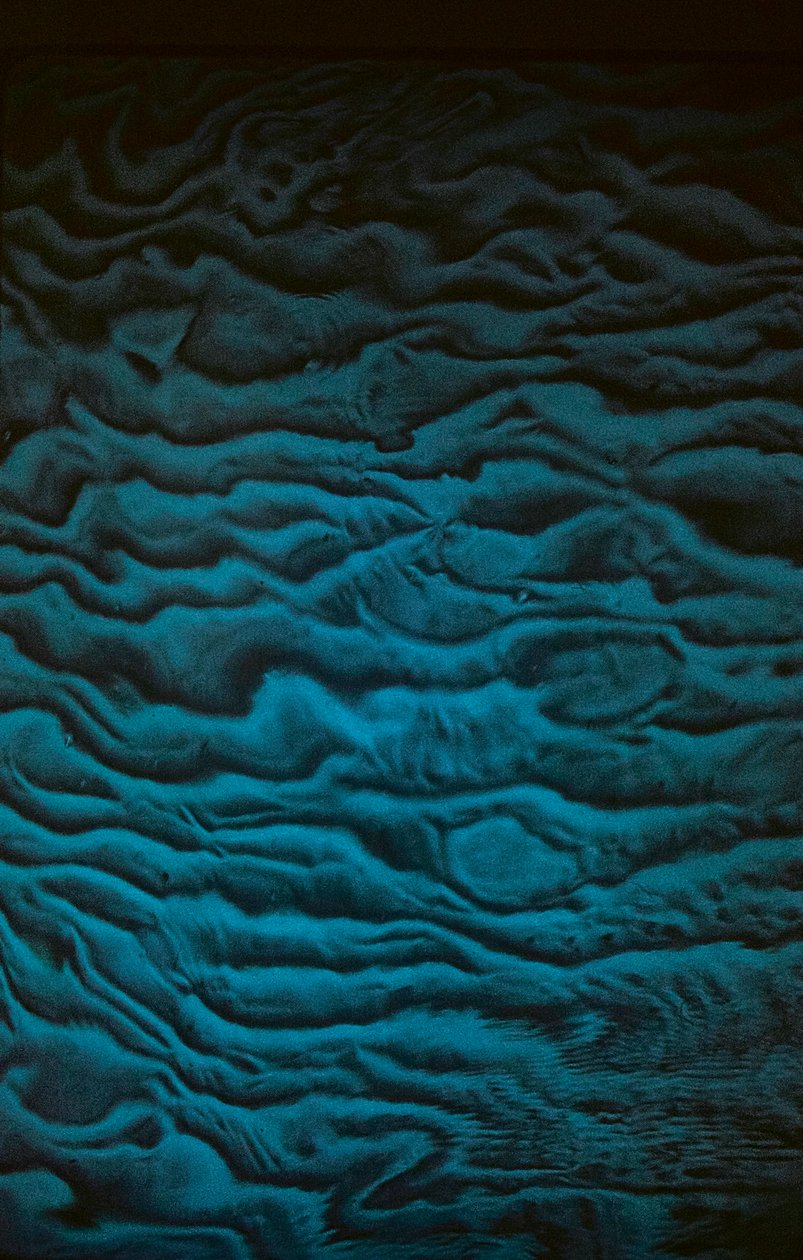 Fond de sable, Zakynthos, Grèce - Fosco Maraini