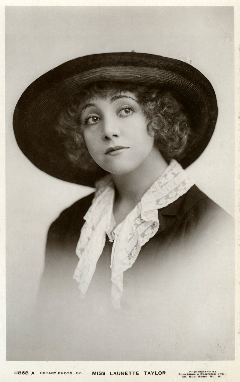 Laurette Taylor, actrice américaine, vers 1905-1919 - Foulsham and Banfield