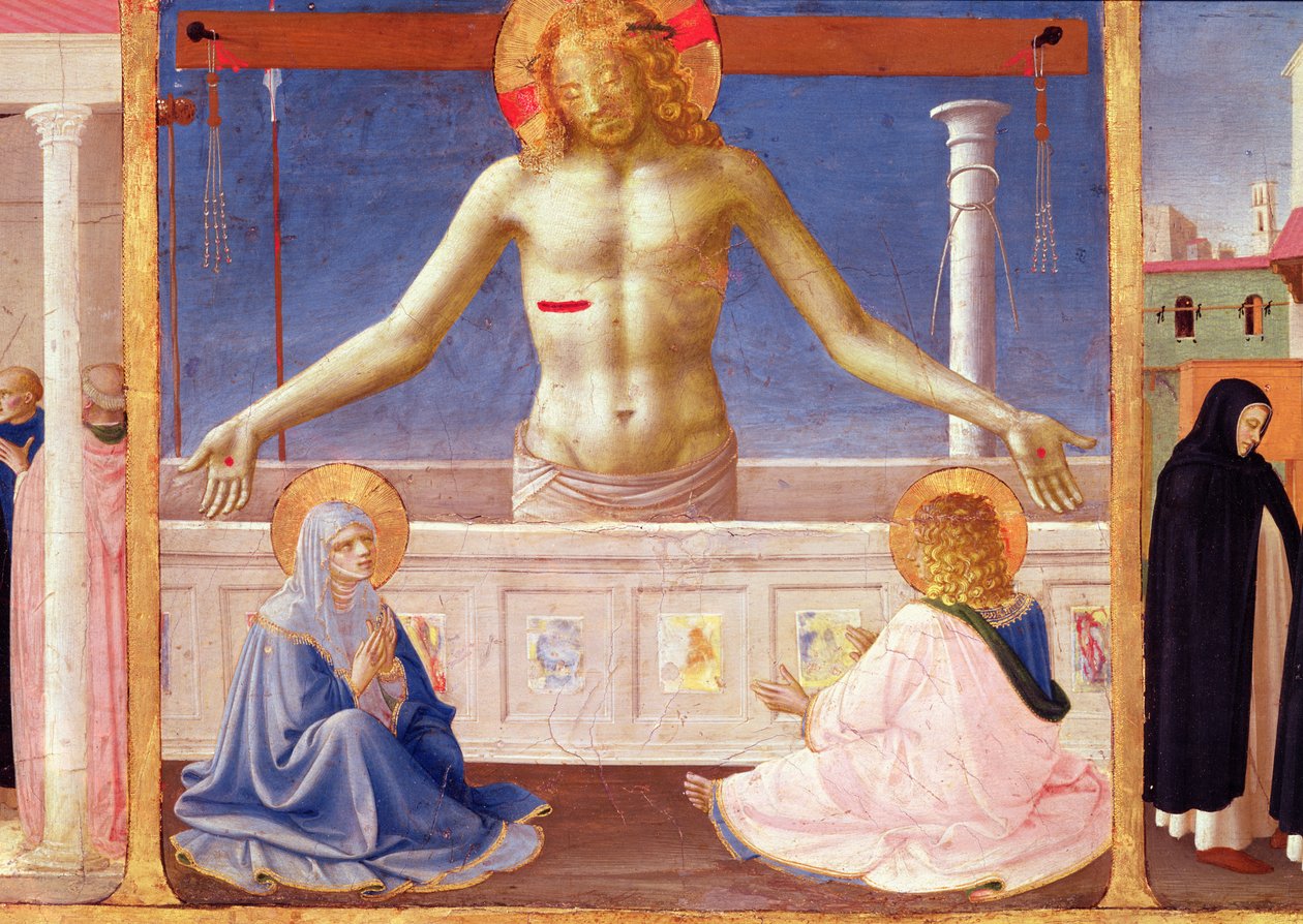 Le Christ sortant de son tombeau, (détail) - Fra Angelico