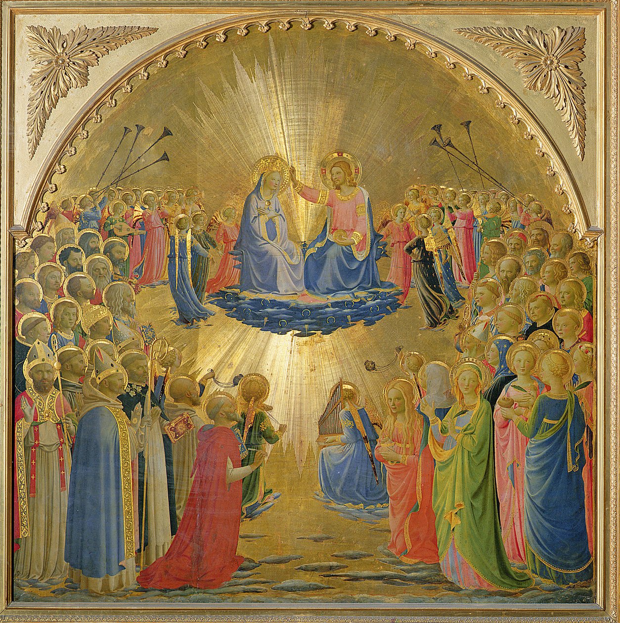 Le Couronnement de la Vierge, c.1440 - Fra Angelico