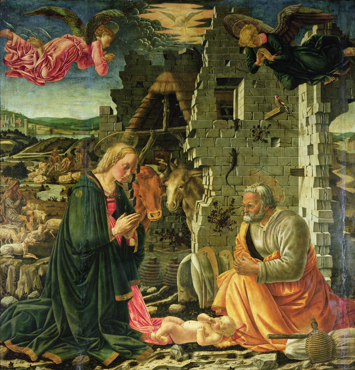 La Nativité, 1465-70 - Fra Filippo Lippi