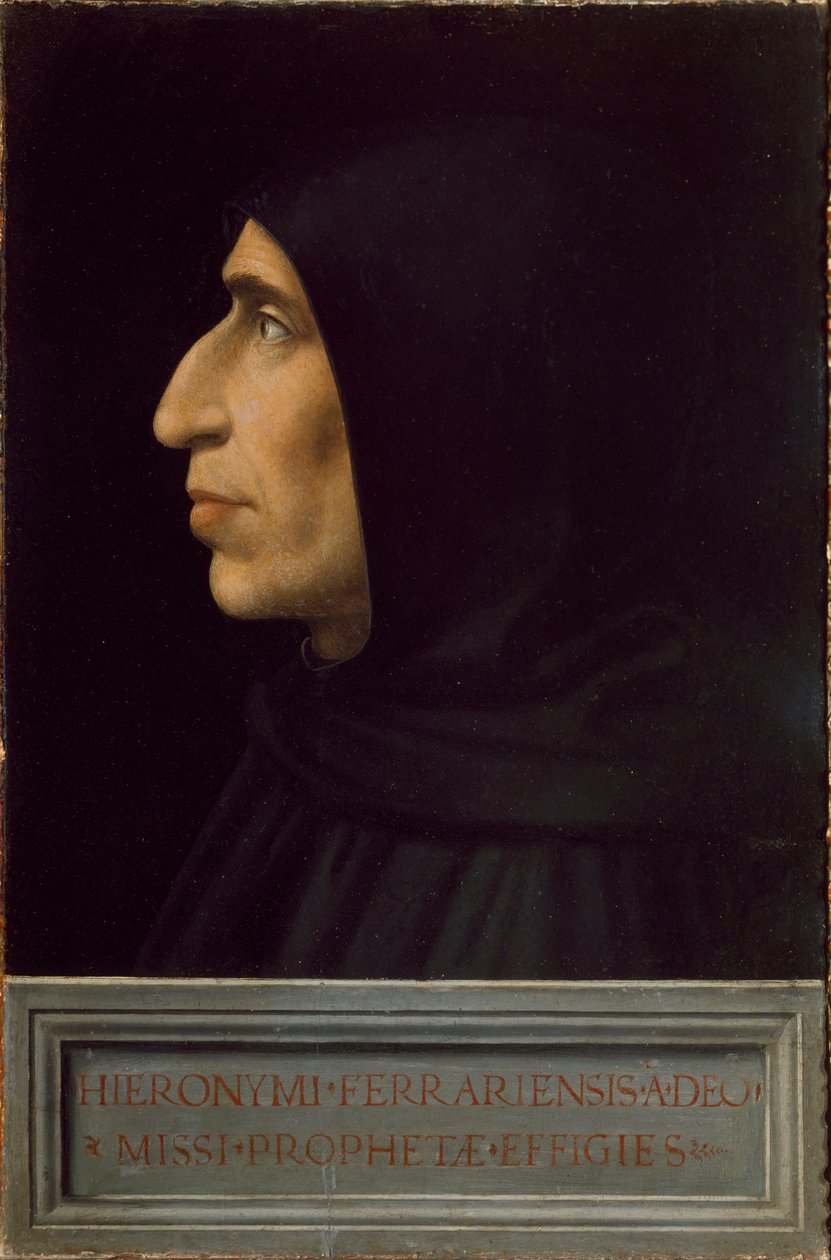 Portrait de Girolamo Savonarola - Fra Bartolomeo